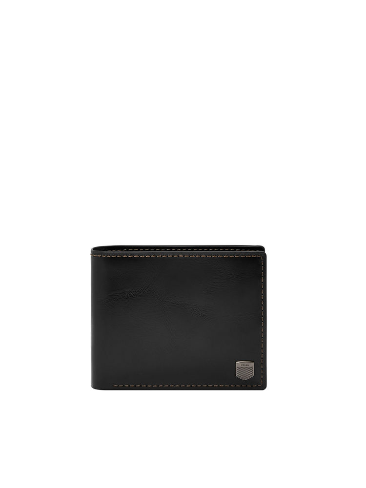 Fossil Hayes Black Wallet (S)-picture-25