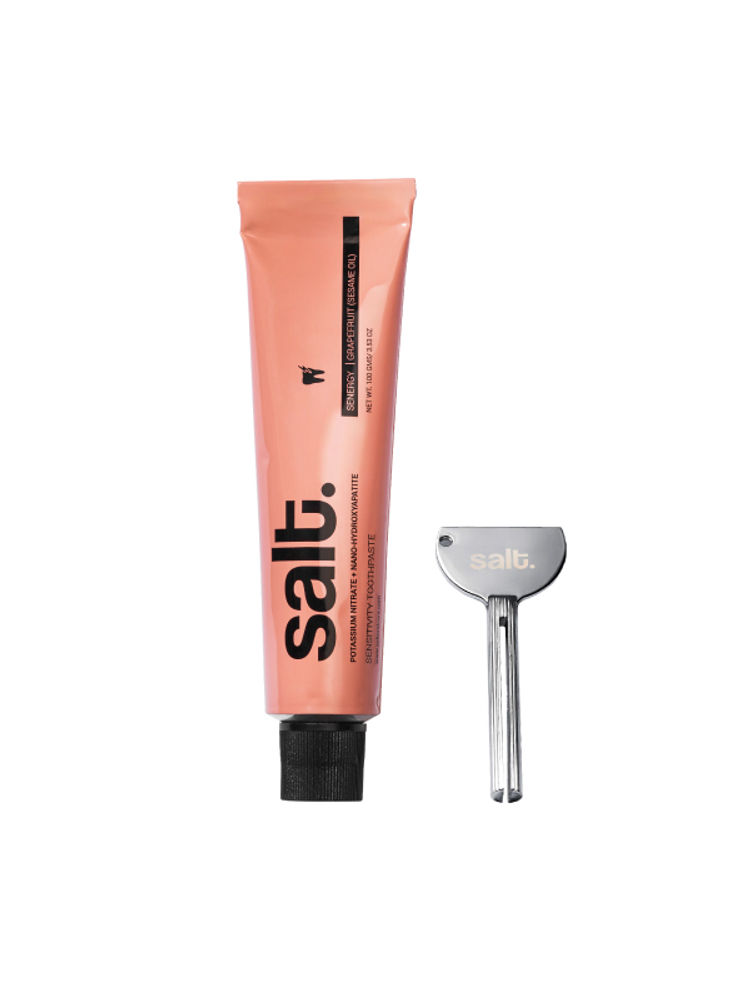Salt. Oral Care Senergy Sensitivity Toothpaste + Squeezer Key Combo-image-19