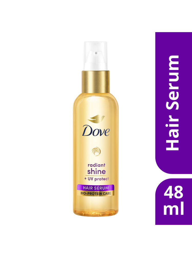Dove Radiant Shine + UV Protect Hair Serum For Dry & Frizzy Hair-image-34