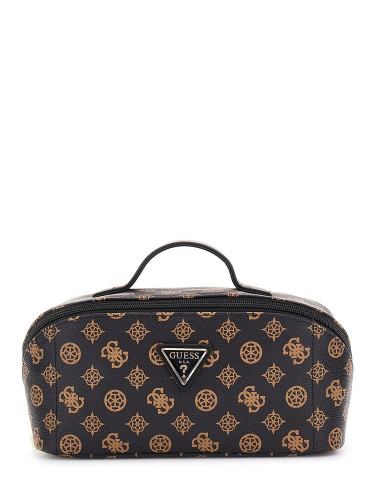guess fashion Guess Brown Logo PU Women Vanity Bag-picture-32