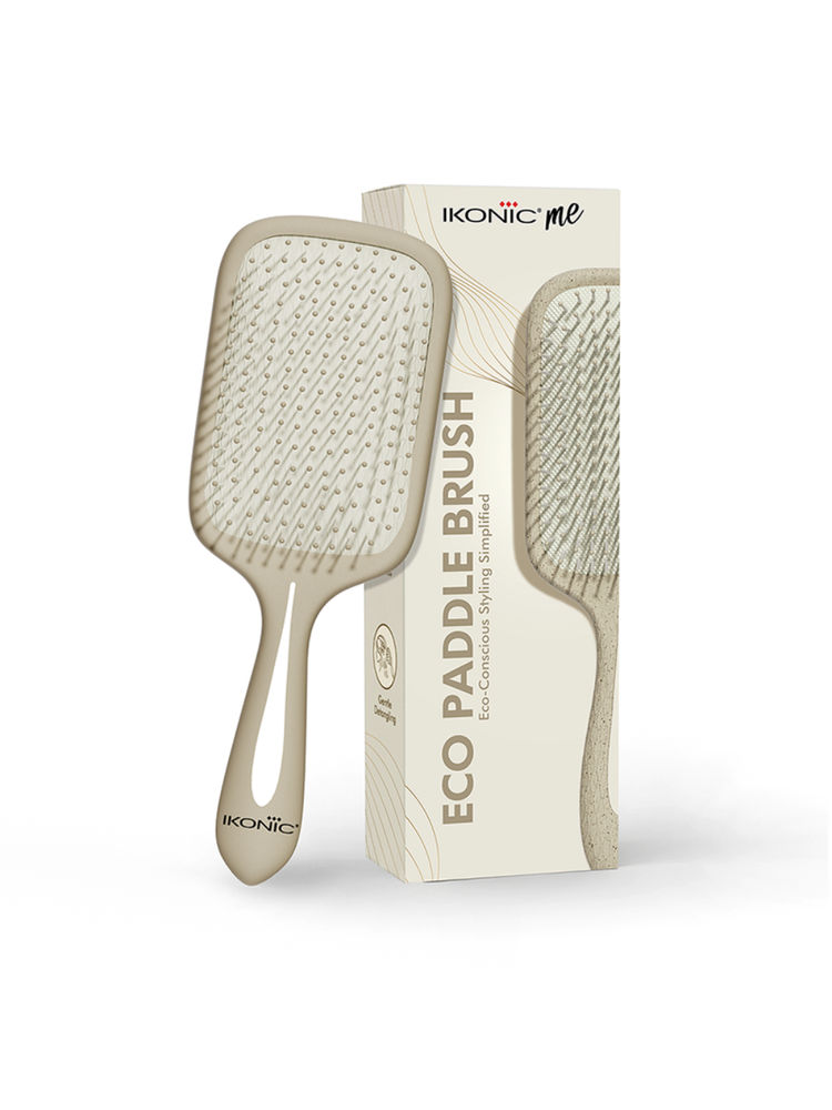Ikonic Me Eco Paddle Brush IKM-1920 - Sand Beige-picture-16