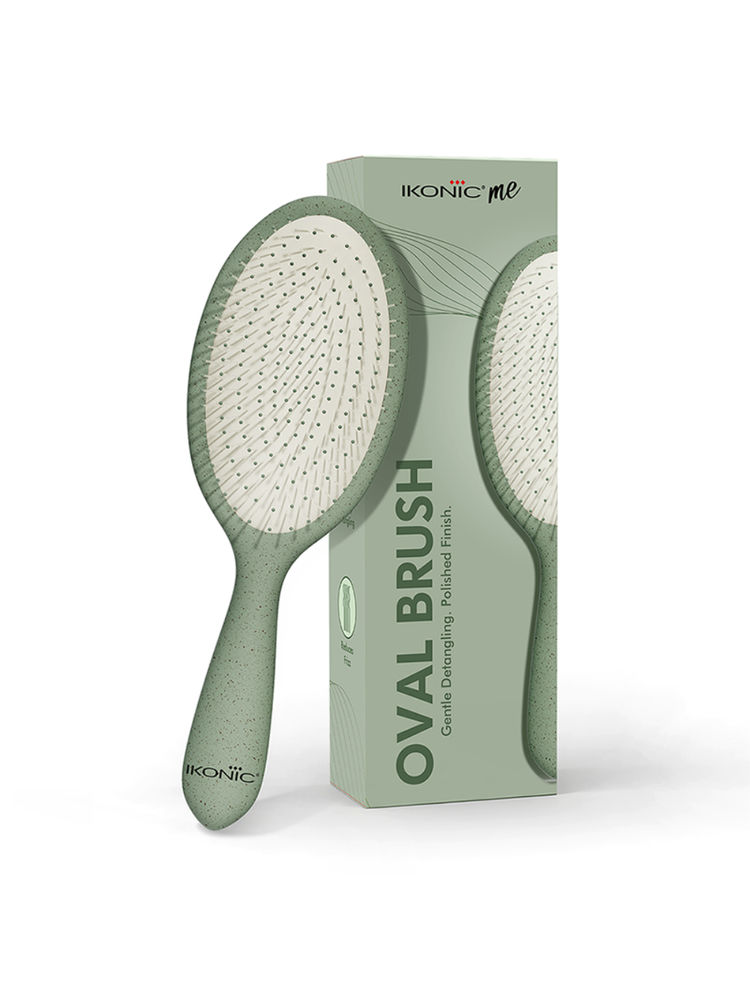 Ikonic Me Oval Brush IKM-3018 - Jade Green-picture-11