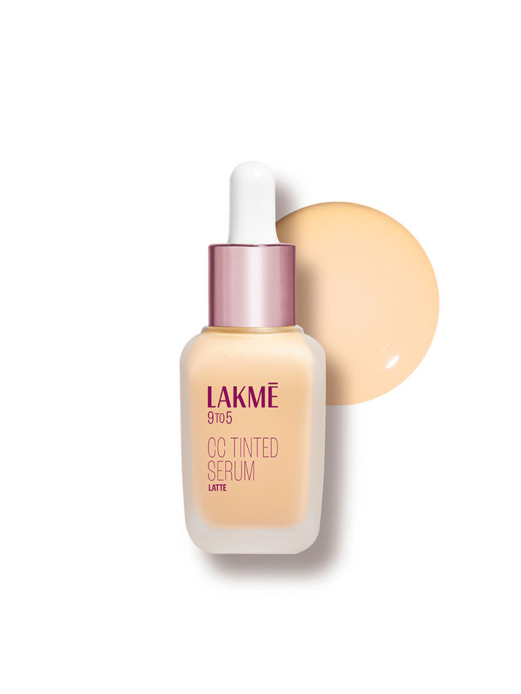 Lakme CC Tinted Serum with 2% Hyaluronic Acid - Latte