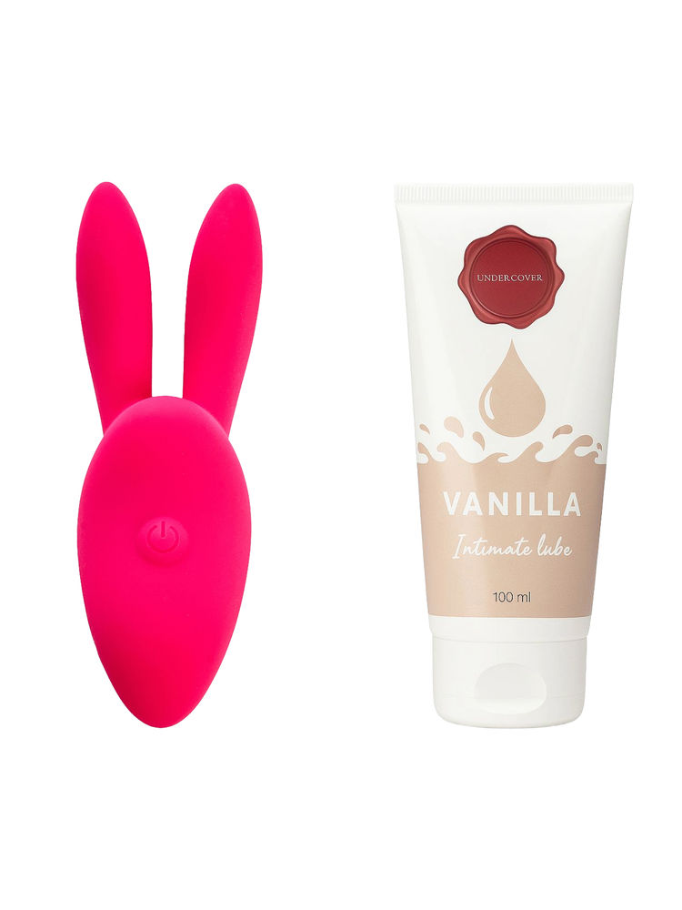 Undercover Solo Flight Rabbit Vibrator & Vanilla Water Based Lube Combo-picture-38
