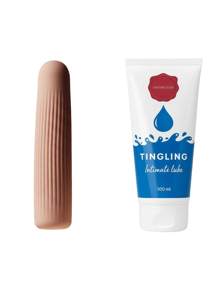 Undercover Vela Vibrator & Tingling Water Based Lube Combo-picture-19