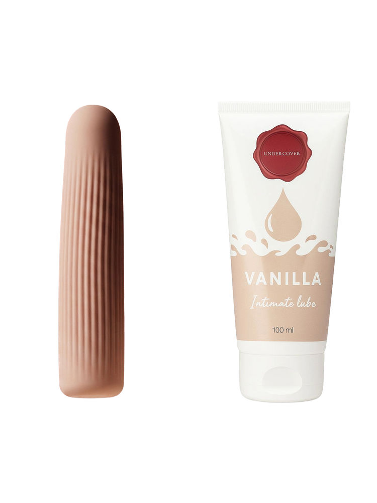 Undercover Vela Vibrator & Vanilla Water Based Lube Combo-picture-23