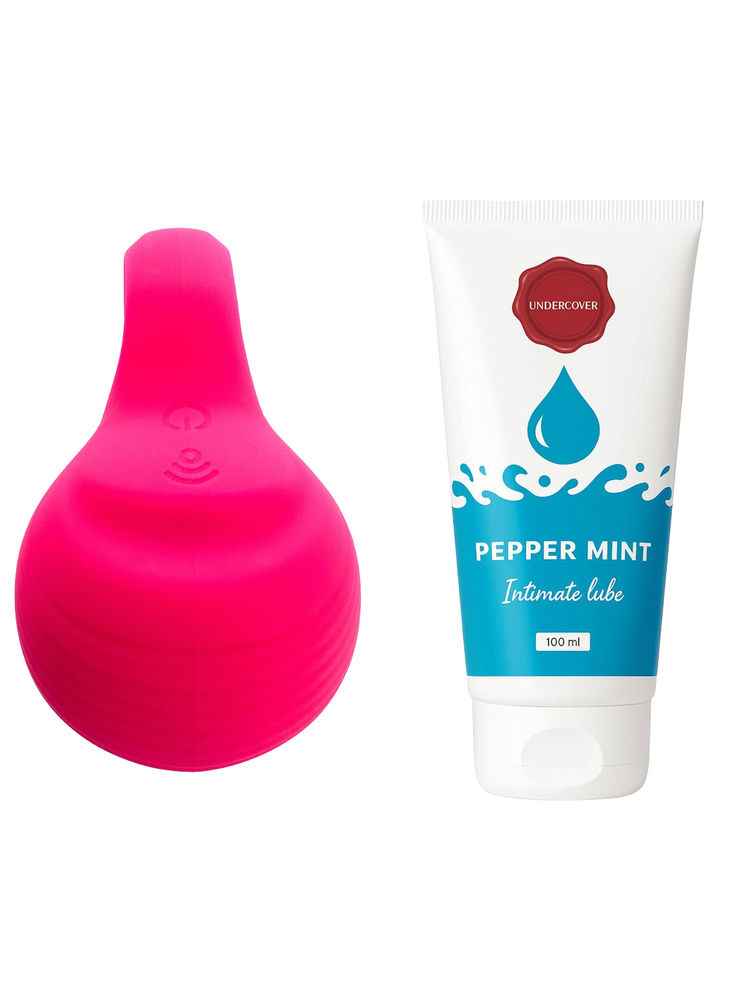 Undercover The Big O Palm Vibrator & Peppermint Water Based Lube Combo-picture-36