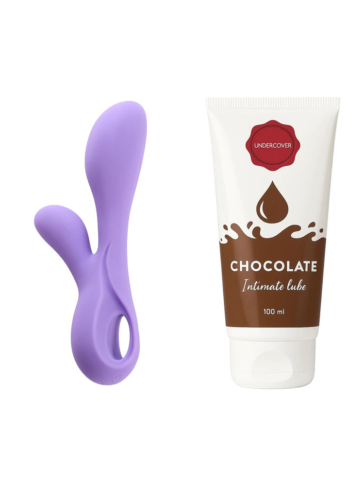 Undercover The Climax Chronicles Vibrator & Chocolate Water Based Lube Combo-picture-28