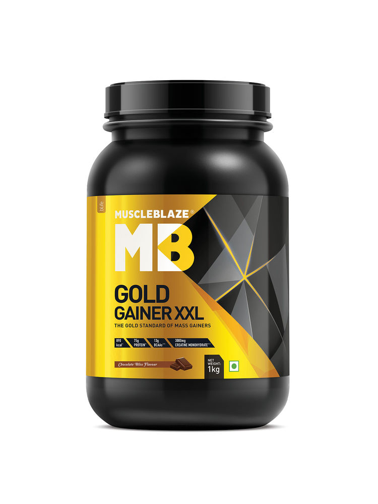 MuscleBlaze Gold Gainer XXL - Chocolate Bliss