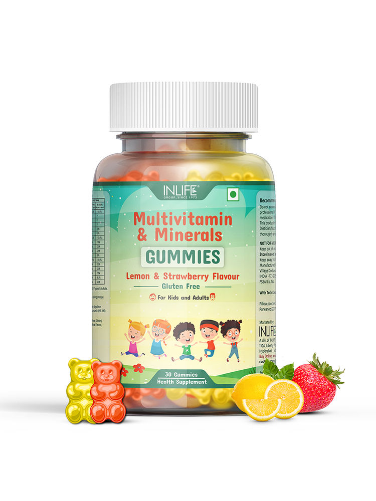 Inlife Multivitamin Gummies For Kids, Teens, Men & Women, Essential For Healthy Growth & Immunity-picture-12
