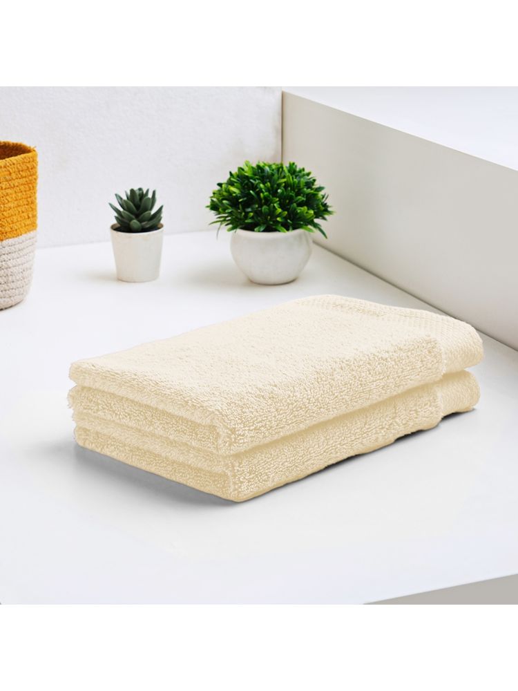 SPACES Luxury Egyptian Cotton Hand Towel-Pearled Ivory (M)-picture-13