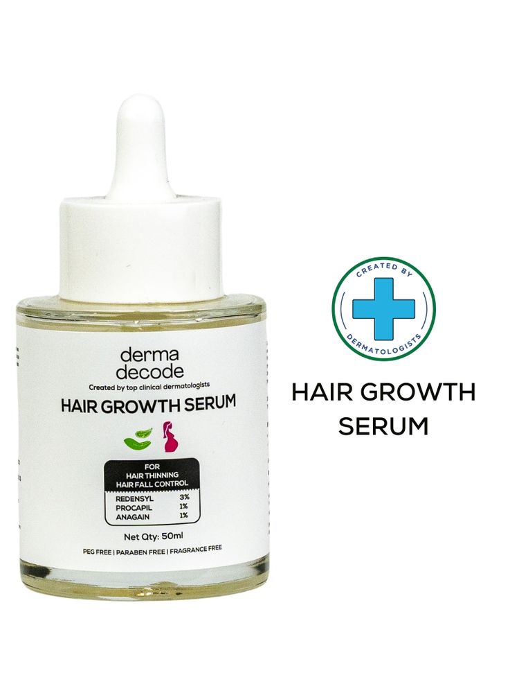 Derma Decode Anti Hair Fall and Hair Growth Serum with 3% Redensyl 1% Procapil & Rosemary Extract-image-7