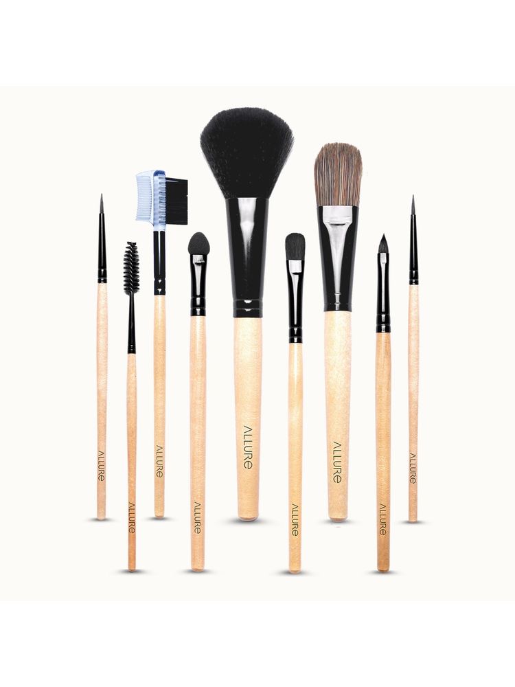 Allure Classic Ack-09 Pack Of 9 Makeup Brush-picture-31