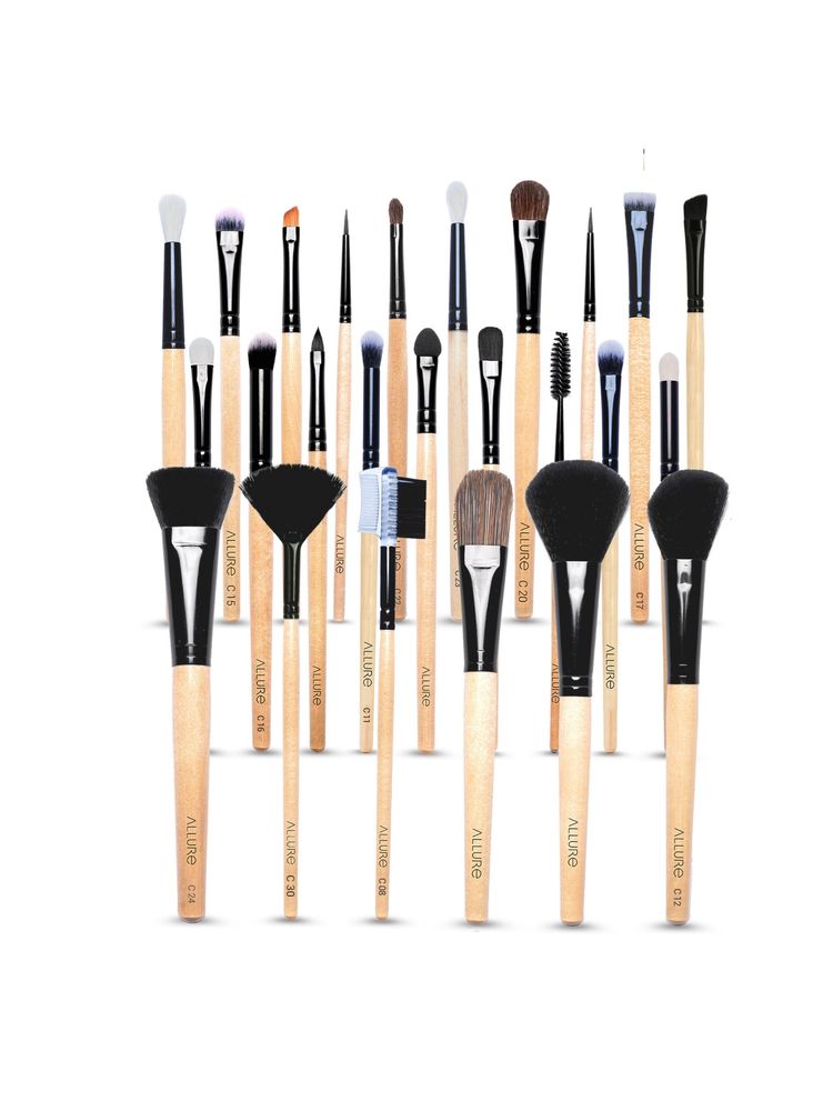 Allure Makeup Brush Set (Pack Of 25 Brushes)