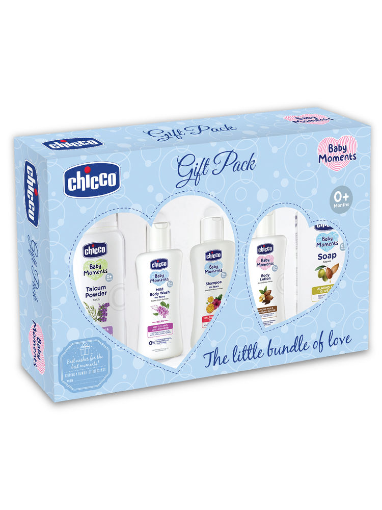 Chicco Baby Moments Essential Gift Set For Babies -Blue-picture-21