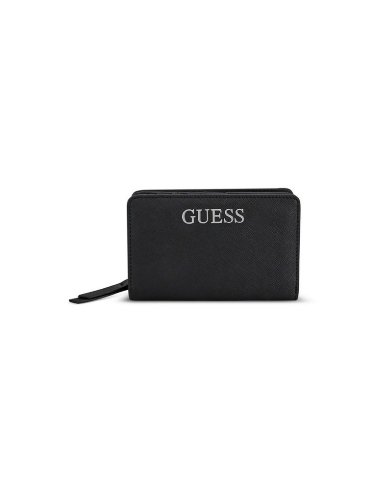 guess fashion Guess Black Solid Abbas French Wallet-picture-21