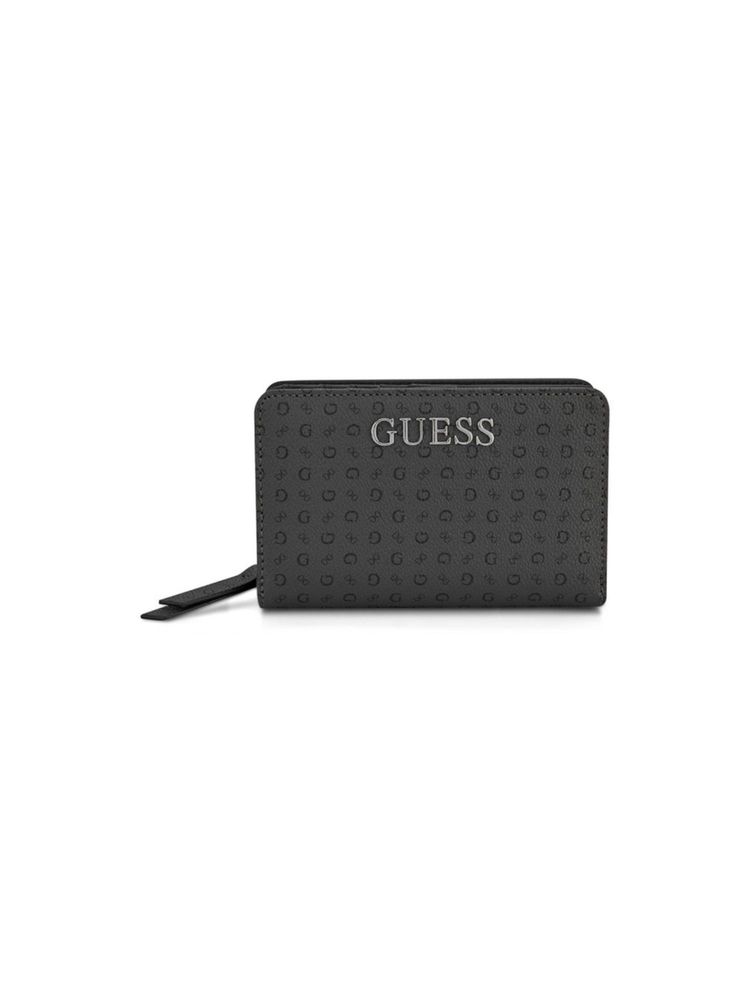 guess fashion Guess Charcoal Monogram Abbas French Wallet-picture-13