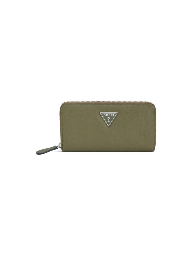 guess fashion Guess Olive Solid Viviette Zip Around Wallet-picture-15