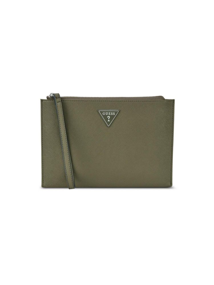 guess fashion Guess Olive Solid Viviette Wristlet Card Case-picture-25