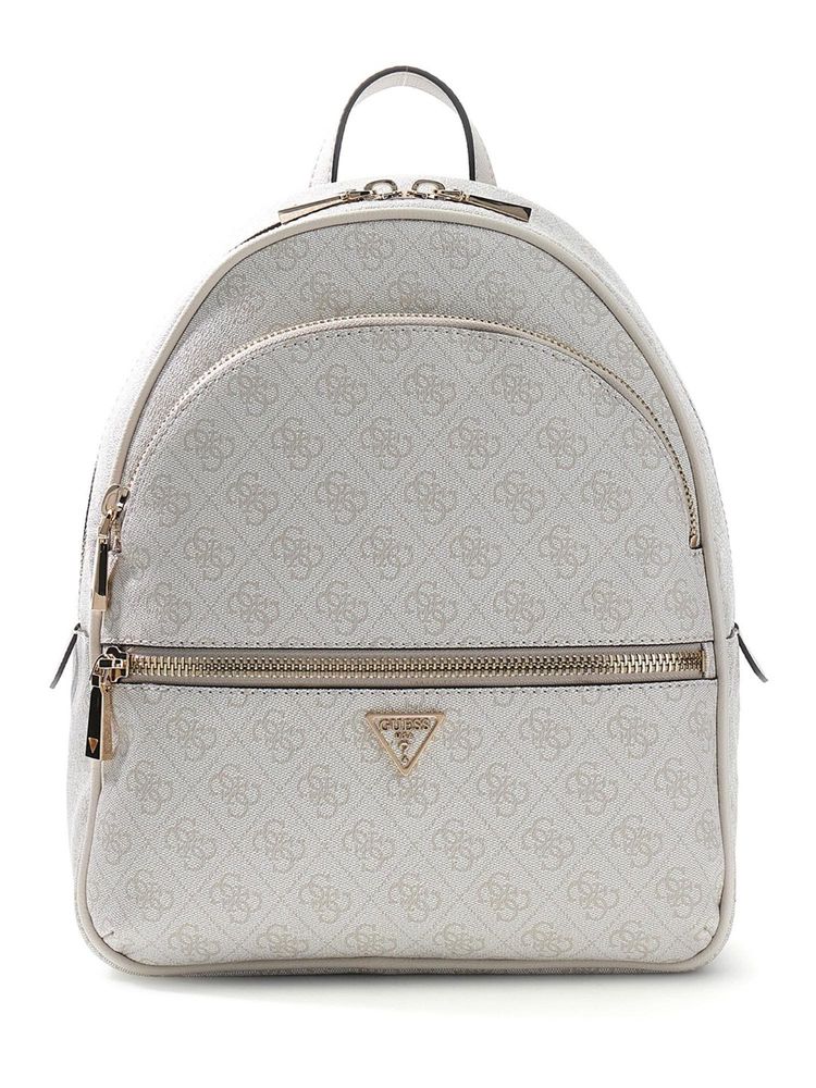 Guess Grey Printed Manhattan Backpack-image-24