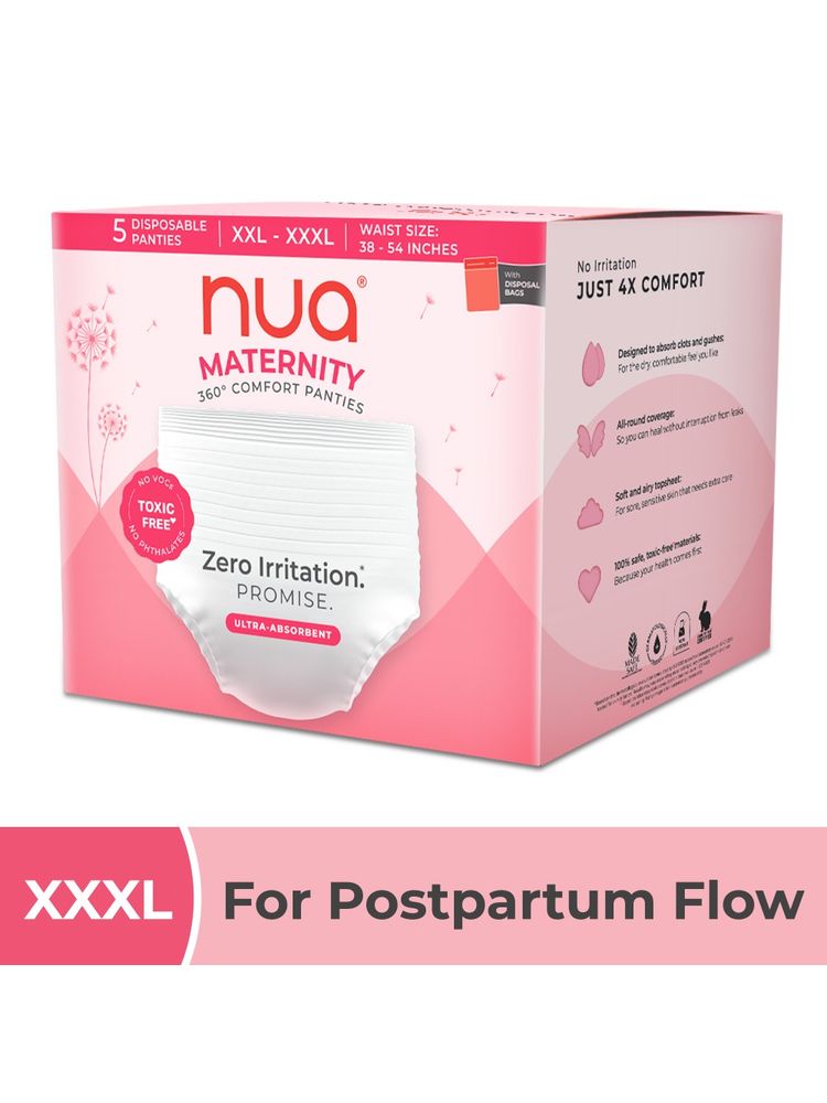 Nua Maternity 360° Comfort Panties - 5 panties