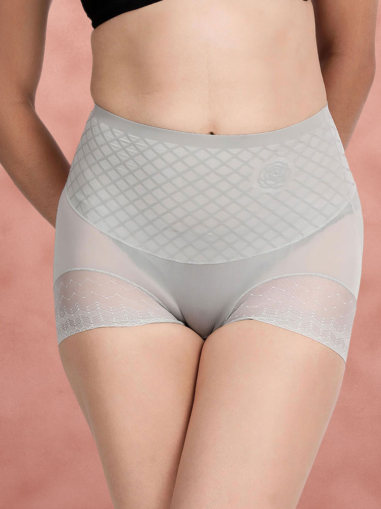 Shyaway By Shyle Nimbus Cloud Patterned High Waist Panty Shapewear-image-27