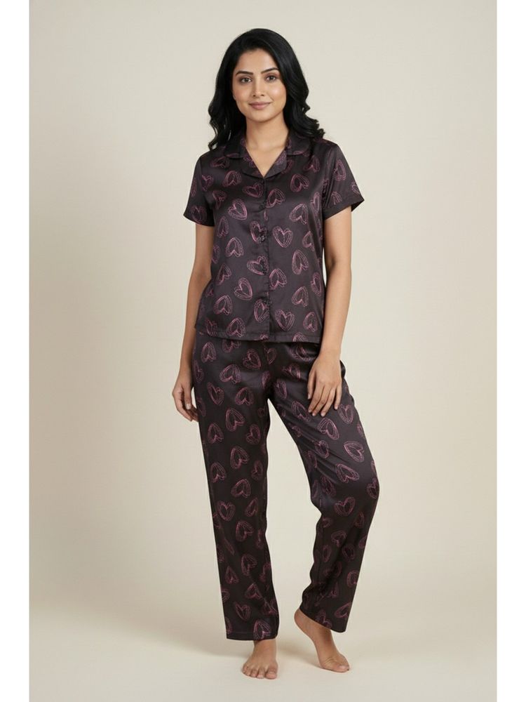 Zivame Satin Shirt And Pyjama- Beauty-picture-10