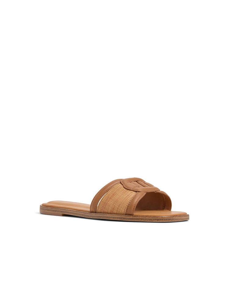 Aldo Brown Synthetic Flats