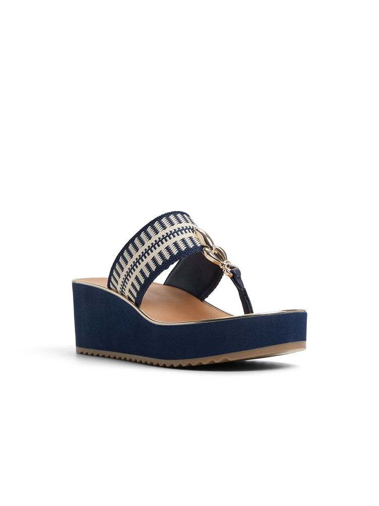 Aldo Multi-Color Textile Heels-image-41