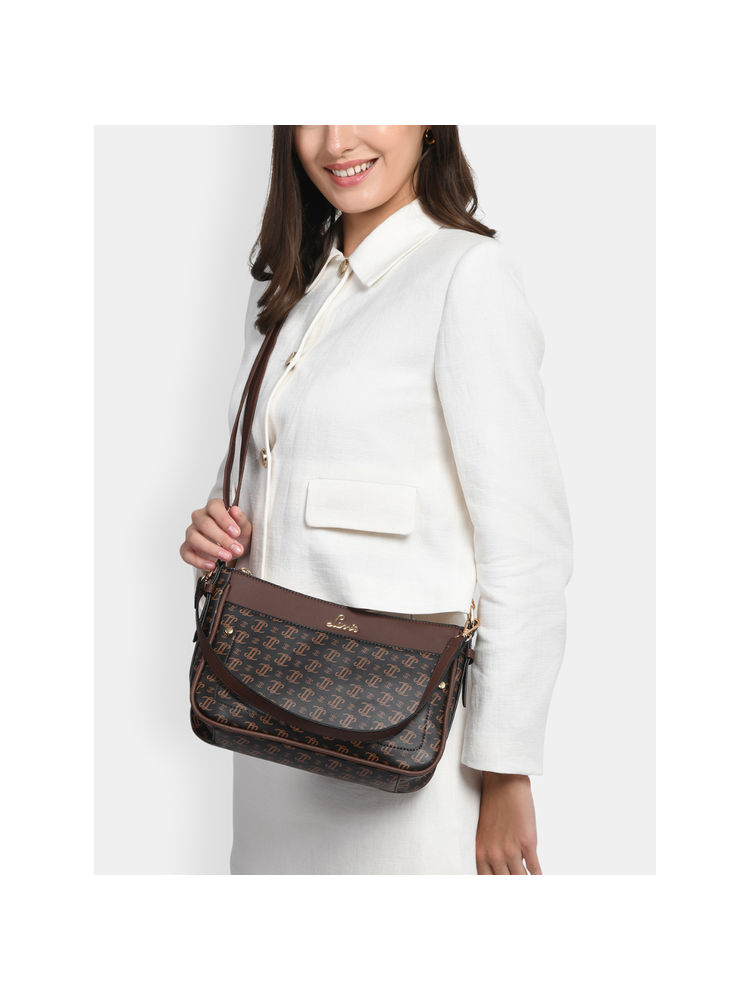 Lavie Women's Mono Flap Small Zip Around Wallet (M)-picture-24