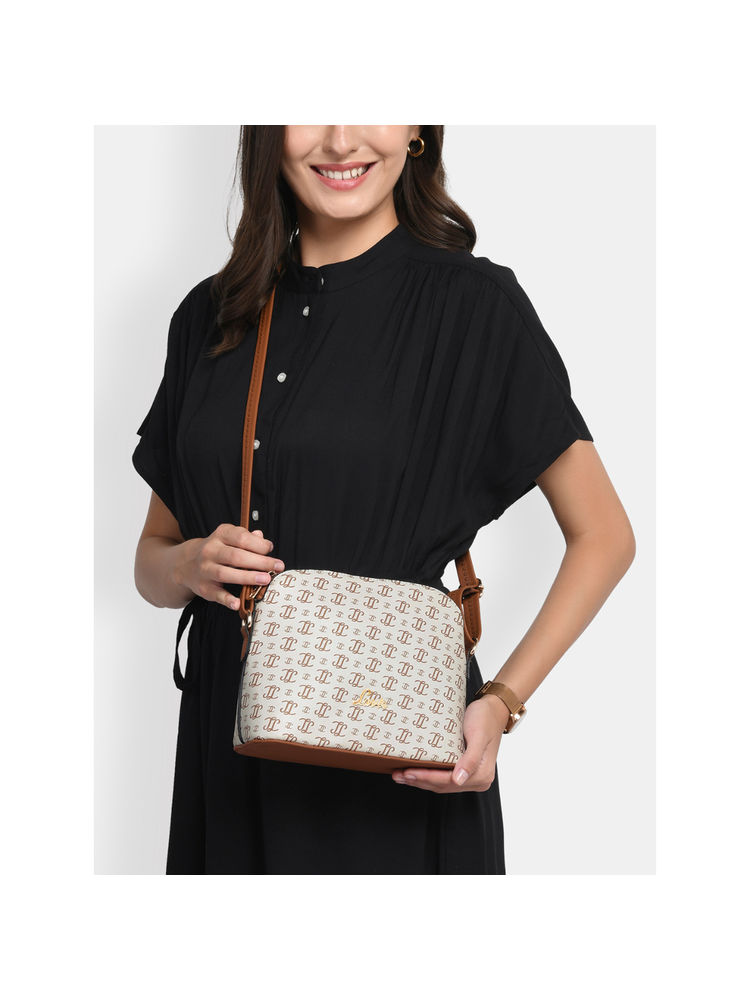 Lavie Womens White Alexis Sling Bag (M)-picture-14