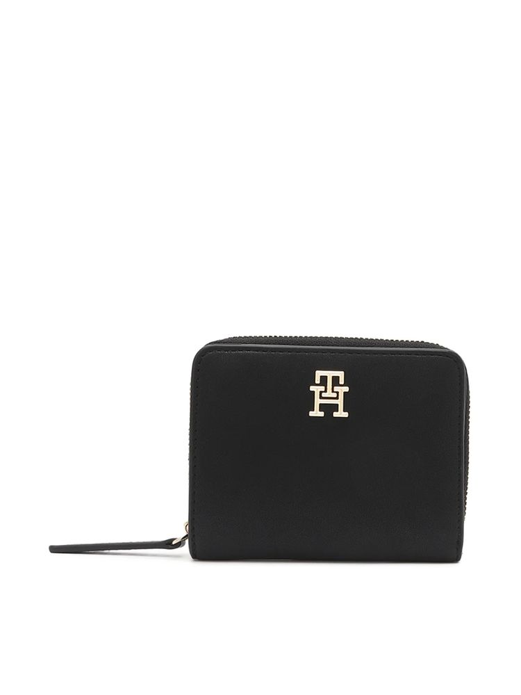 tommy hilfiger accessories Tommy Hilfiger Solid Black Pu Wallet-picture-21