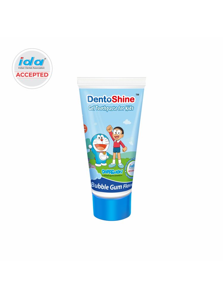 Dentoshine Gel Toothpaste Bubblegum Flavor (doraemon) For Kids-picture-10
