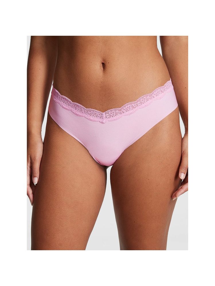 victoria's secret intimates Victoria's Secret PINK No-Show Thong Panty - Pink-picture-35