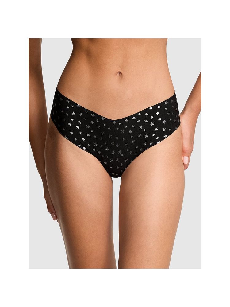 victoria's secret intimates Victoria's Secret PINK No-Show Thong Panty - Black-picture-24