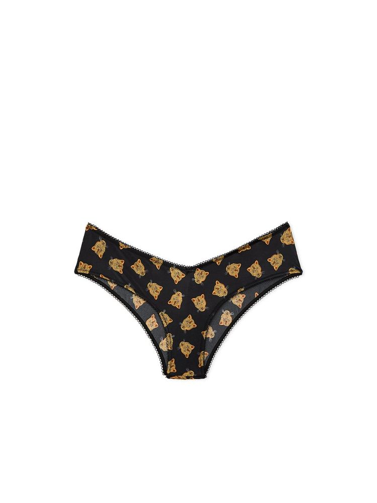 victoria's secret intimates Victoria's Secret Very Sexy Printed High-Leg Cheeky Panty - Black-picture-32