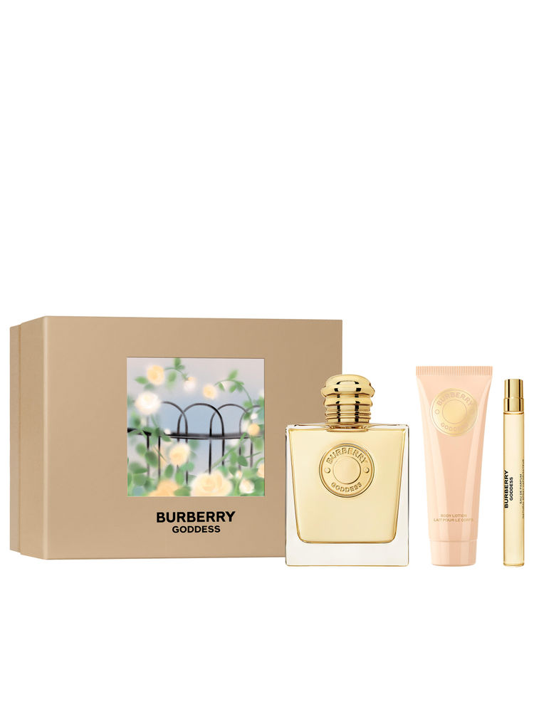 Burberry Goddess Eau De Parfum For Women & Body Lotion Trio Gift Set-picture-11
