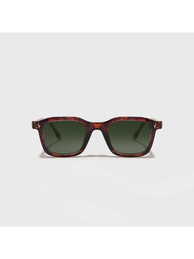 SAM AND MARSHALL Dzongu UV Protected Acetate Square Green Sunglasses-image-19