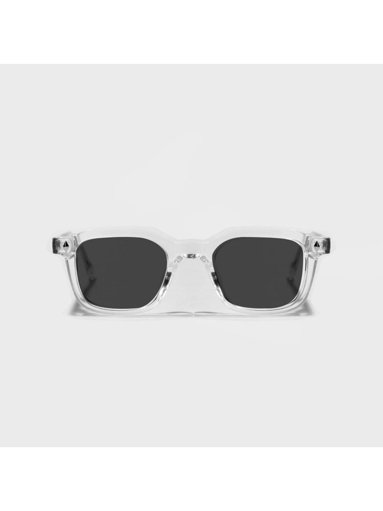 SAM AND MARSHALL Dzongu UV Protected Acetate Square Black Sunglasses-image-45