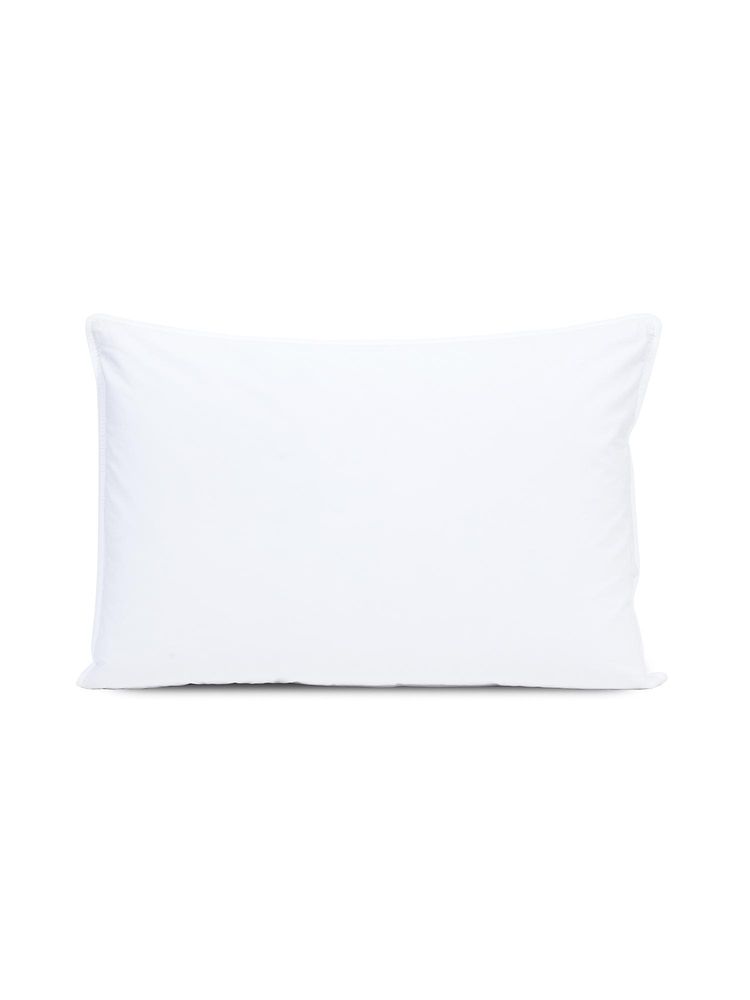 Maspar Microfiber Rectangular Regular Pillow Insert Filler for Sofa Bed & Decor - White-image-1