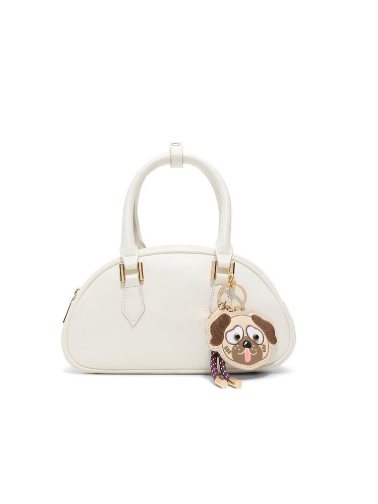 Aldo Women White Solid Sling Bag-image-7