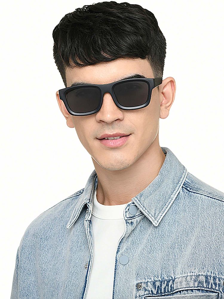 Vincent Chase Unisex Polarization & 100% UV Protected Grey Lens Full Rim Sunglasses-picture-2
