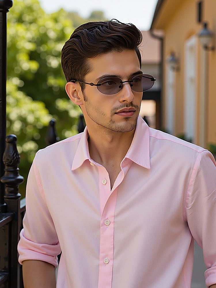 Vincent Chase Unisex Polarization & 100% UV Protected Pink Lens Full Rim Sunglasses-picture-22