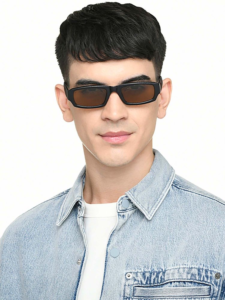 Vincent Chase Unisex Polarization & 100% UV Protected Brown Lens Full Rim Sunglasses-picture-23