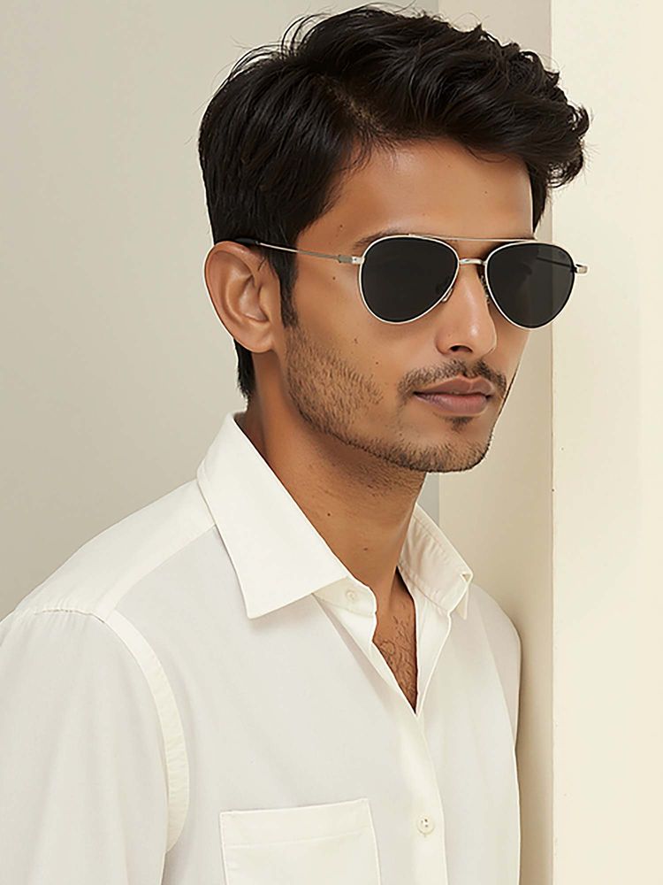 Vincent Chase Unisex Polarization & 100% UV Protected Grey Lens Full Rim Sunglasses-picture-15