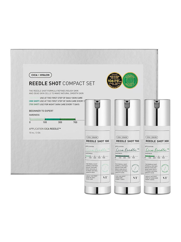 VT Cosmetics Reedle Shot Compact Set Of Reedle Shot 100, 300 And 700 Skincare-image-44