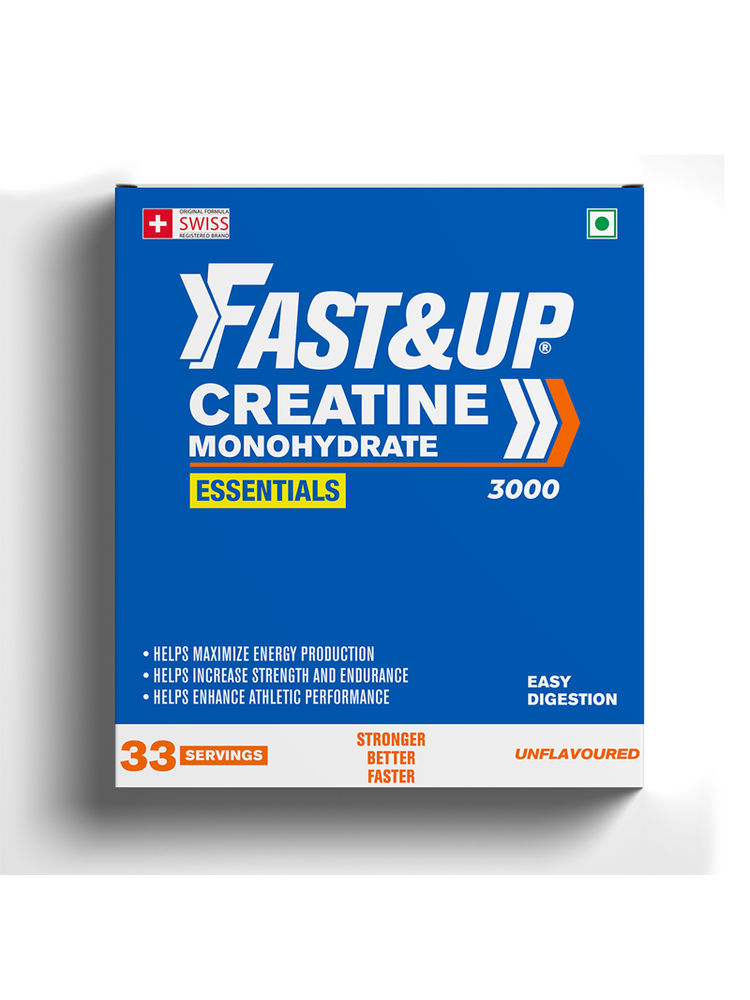 Fast&Up Creatine Monohydrate Essential 3000 For Easy Digestion - Unflavored-picture-17