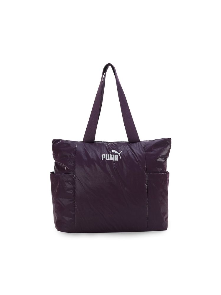 Puma Core Up Women's Purple Large Shopper Tote Bag-picture-10