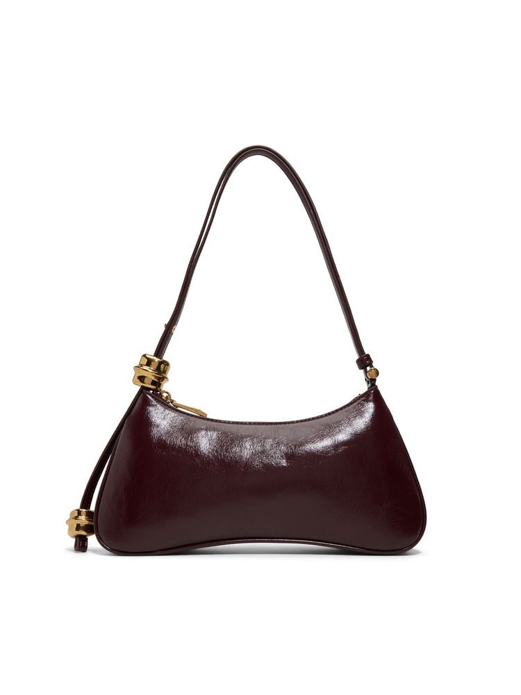 Aldo Maroon Synthetic Solid Handbag-picture-20