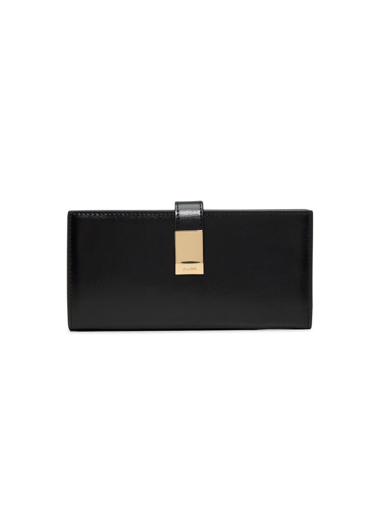 Aldo Black Synthetic Solid Wallet-picture-36